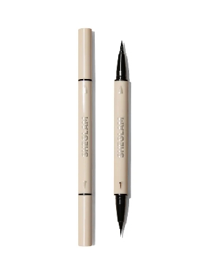 Picture of SHEGLAM Multi-Tasker Line & Detail Eyeliner Pen-Black 2 In 1 Waterproof Double Head Liquid Eyeliner Pencil