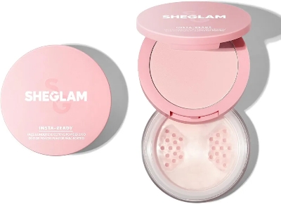 Picture of SHEGLAM Insta-Ready Face Powder Loose Under Eye Setting Powder-Bubblegum