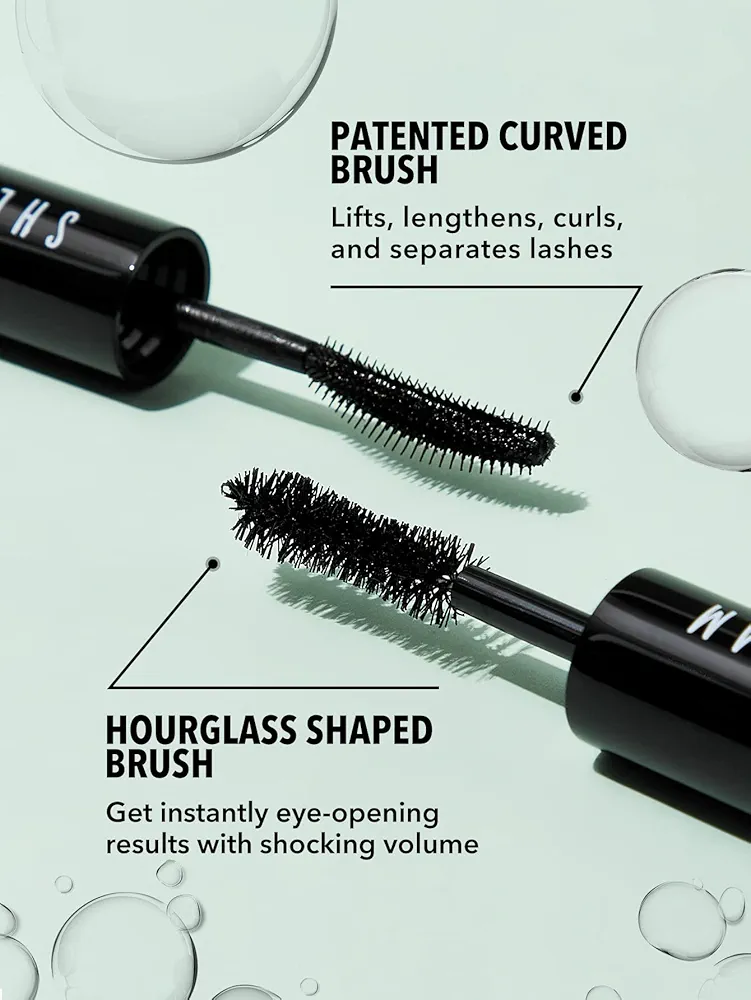 Picture of SHEGLAM 2 In 1 Black Volume and Length Waterproof Mascara Long Lasting Dual-Ended Tubing Eye Makeup