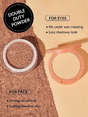 Picture of SHEGLAM Insta-Ready Face Powder Loose Under Eye Setting Powder - Smooth Sand