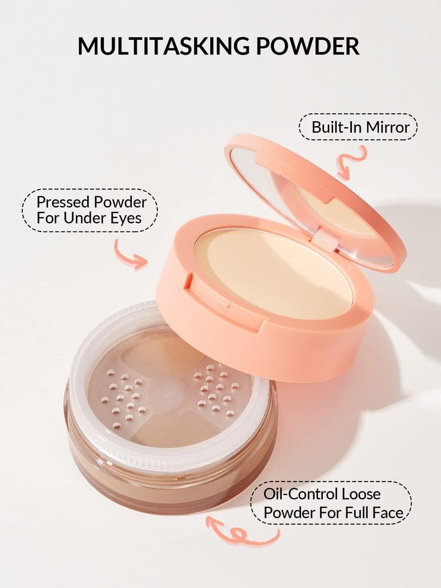 Picture of SHEGLAM Insta-Ready Face Powder Loose Under Eye Setting Powder - Smooth Sand