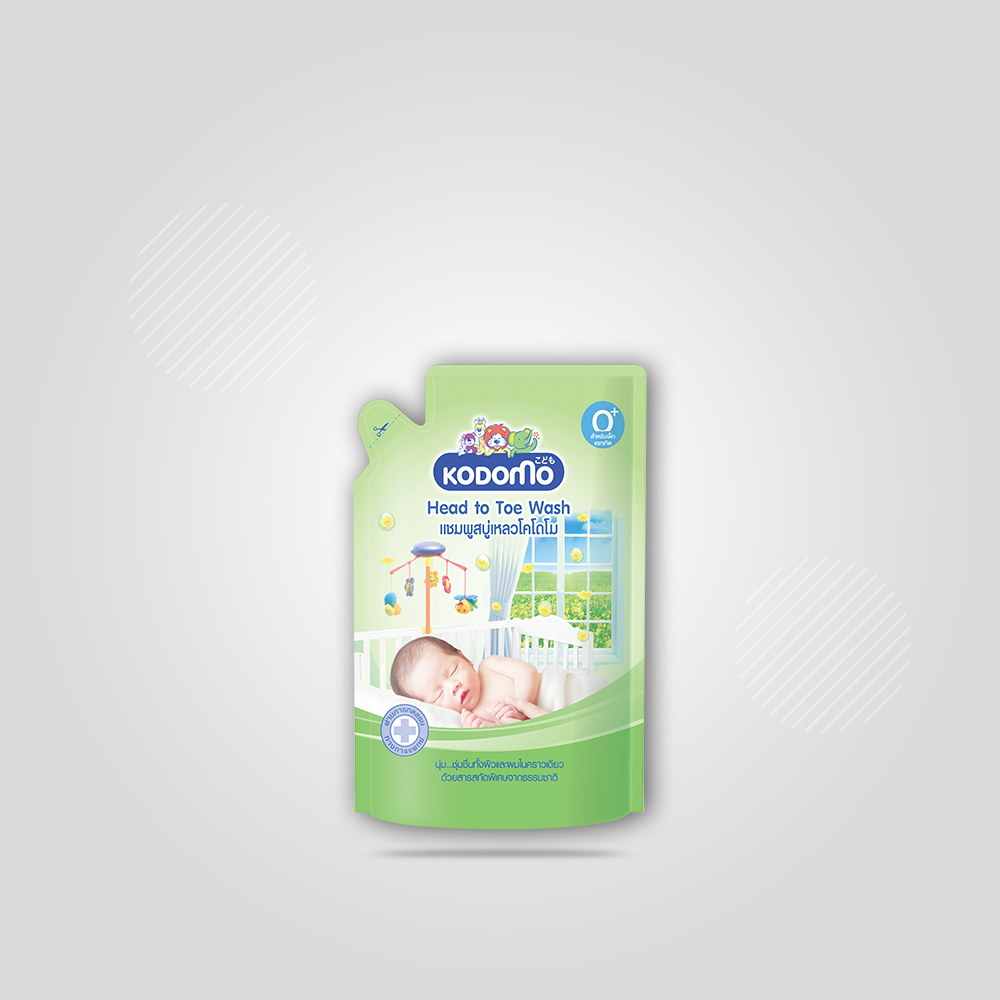 Picture of Kodomo Head To Toe (Refill) 380ml
