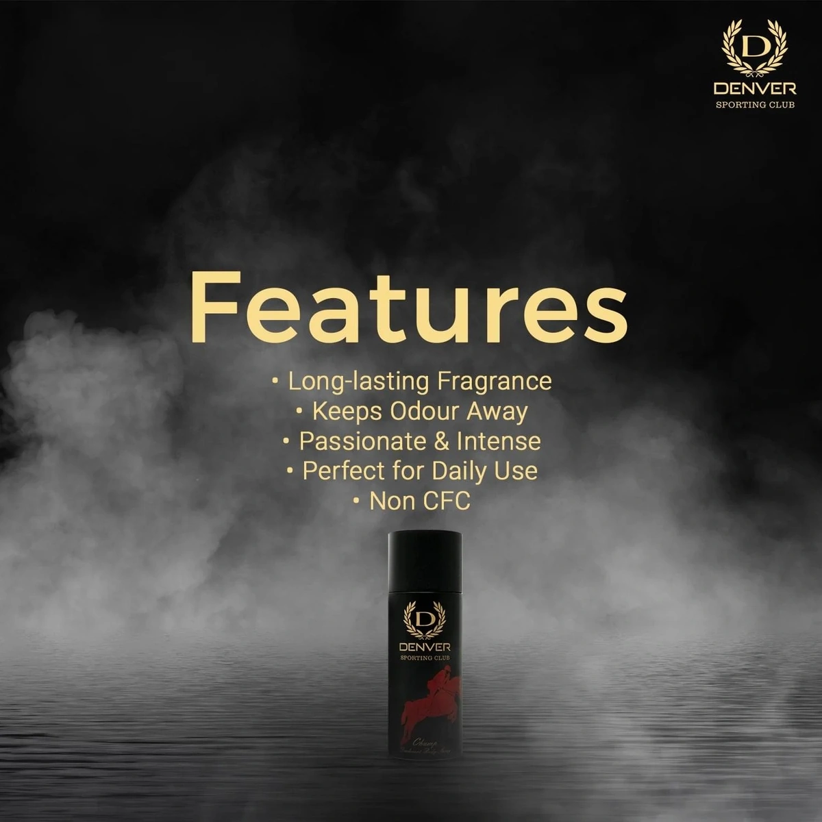 Picture of Denver hamilton sporting club champ deodorant body spray - for men 165ml