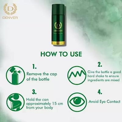 Picture of DENVER Hamilton Deodorant Body Spray – (165ML) | Long Lasting Deo for Men