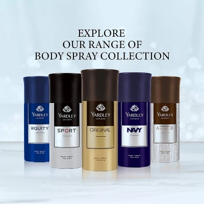 Picture of Yardley London Navy Body Spray for Men 150ml