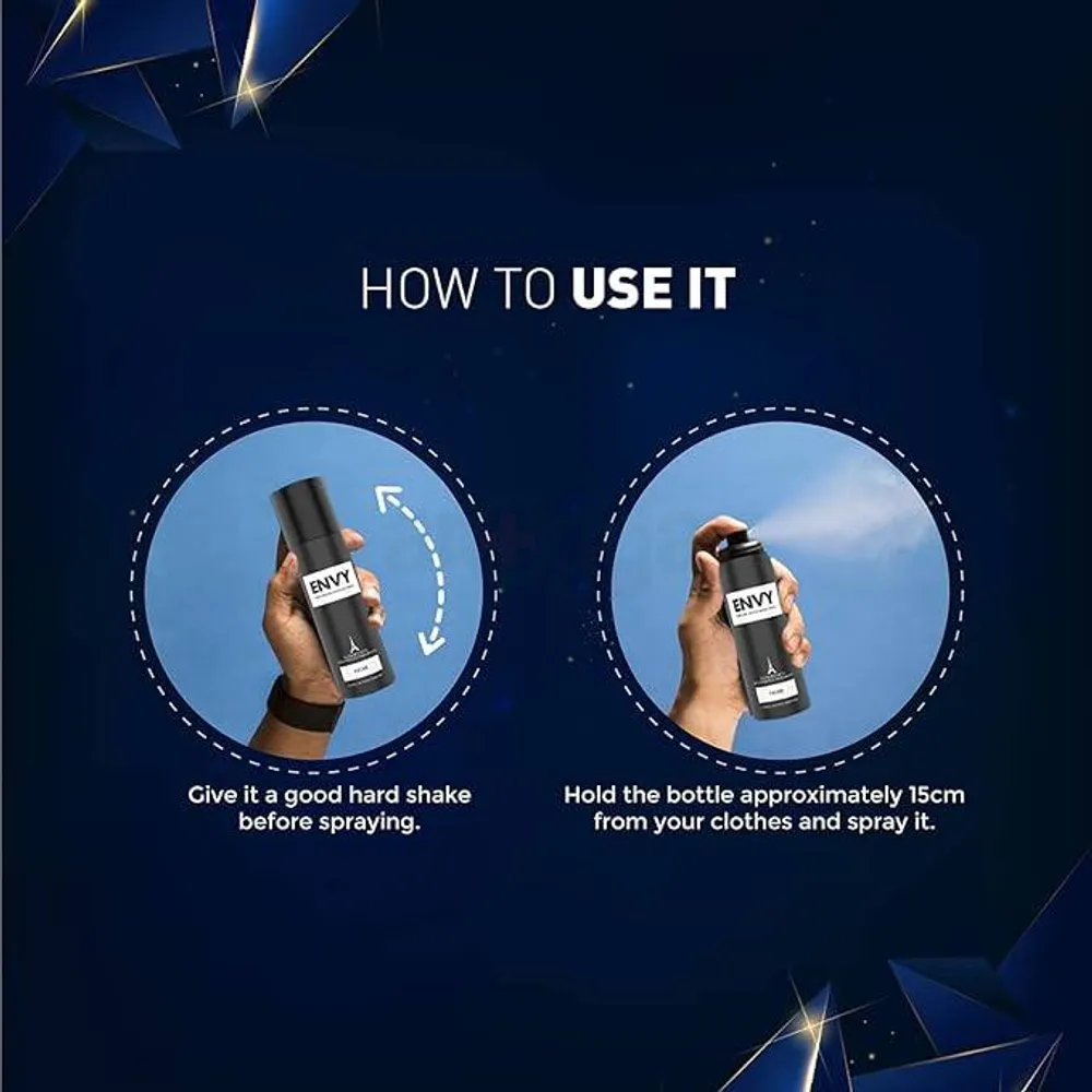 Picture of Envy Perfume Deodorant Spray Noir for Men 120ml