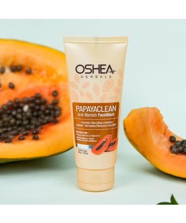 Picture of Oshea Herbals Papayaclean Anti Blemishes Face Wash 100gm