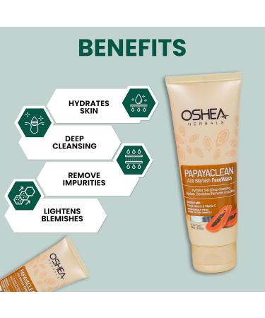 Picture of Oshea Herbals Papayaclean Anti Blemishes Face Wash 100gm