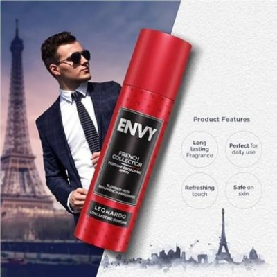 Picture of ENVY French Collection - Leonardo Deodorant - 120ML Long Lasting Luxury Fragrance Deo for Men And Boys