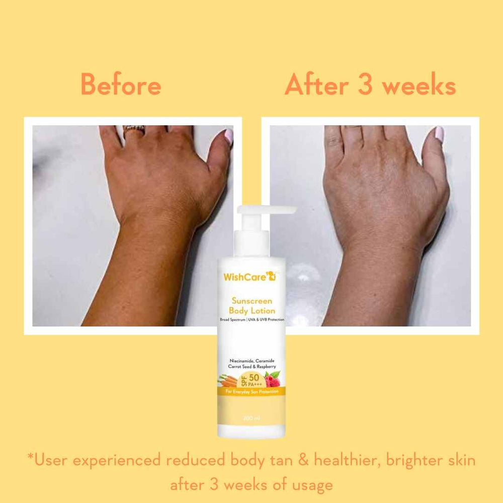 Picture of WiahCare  Sunscreen Body lotion SPF 50 PA+++ | 200ml
