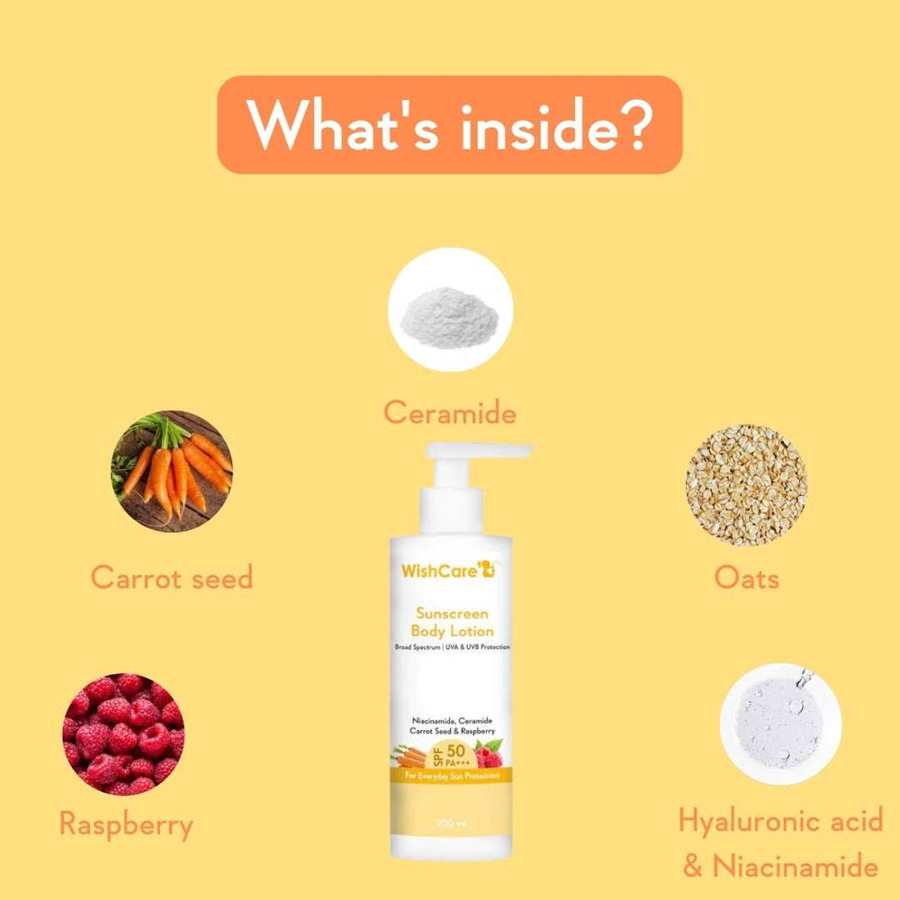 Picture of WiahCare  Sunscreen Body lotion SPF 50 PA+++ | 200ml