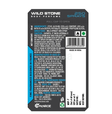 Picture of Wild Stone Move Charge Pocket Body Perfume-18ml