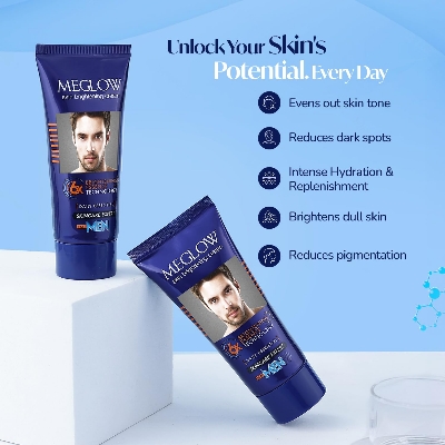 Picture of Meglow Premium Fairness Cream SPF 15 for Men - 50g