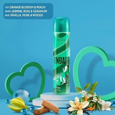 Picture of Engage  Deodorant Body spray Garden Mystique Women 150ml