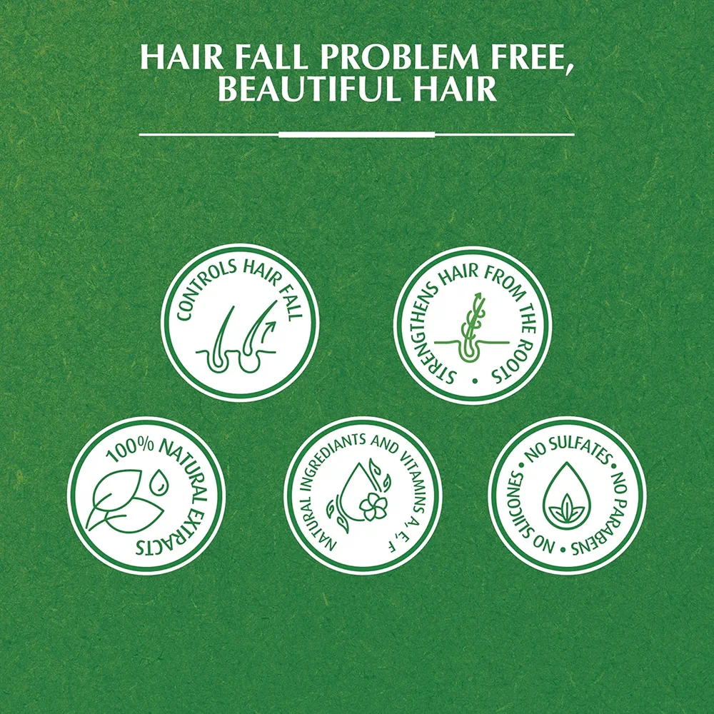 Picture of Vatika Naturals Cactus Hair Oil 300ml | Cactus, Ghergir, Ginger & Vitamins A, E, F | For Weak & Falling Hair | No Parabens, Sulphates or Silicones (300 ML)