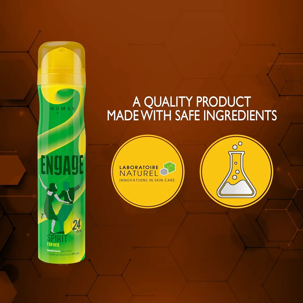 Picture of Engage  Deodorant Body spray Spirit Women 150ml
