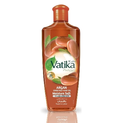 Picture of Vatika Argan Enriched Hair Oil Moisture Soft 200ml