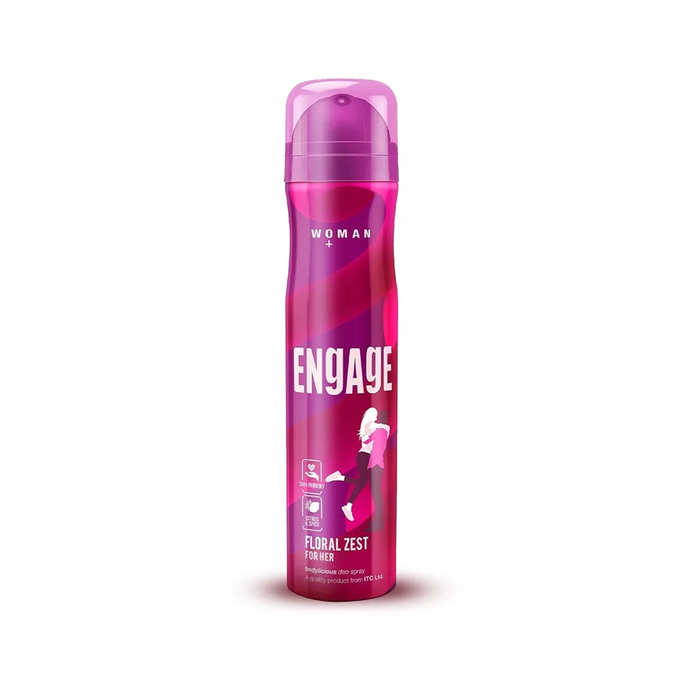 Picture of Engage  Deodorant Body spray Floral Zest  Women 150ml