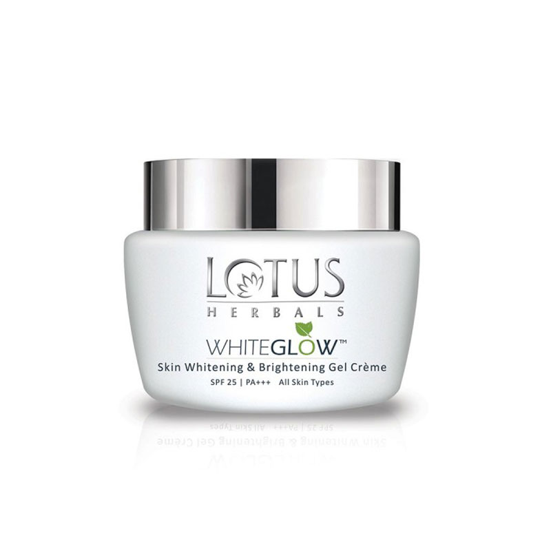 Picture of Lotus Herbals Whiteglow Skin Whitening and Brightening Gel Crème SPF 25 PA+++ 60gm