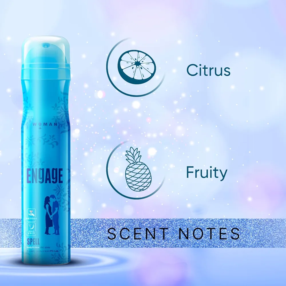 Picture of Engage  Deodorant Body spray Spell Women 150ml