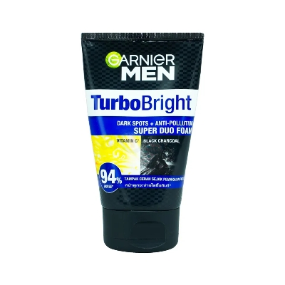 Picture of Garnier Men Turbo Bright Dark Spot & Anti-Pollution Super Duo Foam 100ml