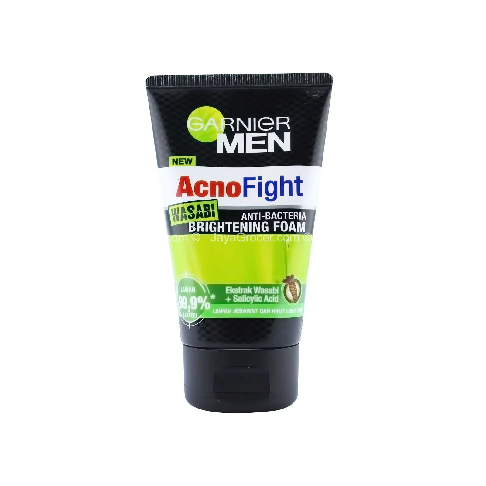 Picture of Garnier Men Acno Fight Anti Bacteria Brightening Foam with Ekstrak Wasabi & Salicylic Acid 100ml