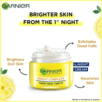 Picture of Garnier Bright Complete Vitamin C Night Sleeping Mask Cream 40gm