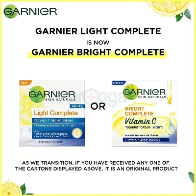 Picture of Garnier Bright Complete Vitamin C Night Sleeping Mask Cream 40gm