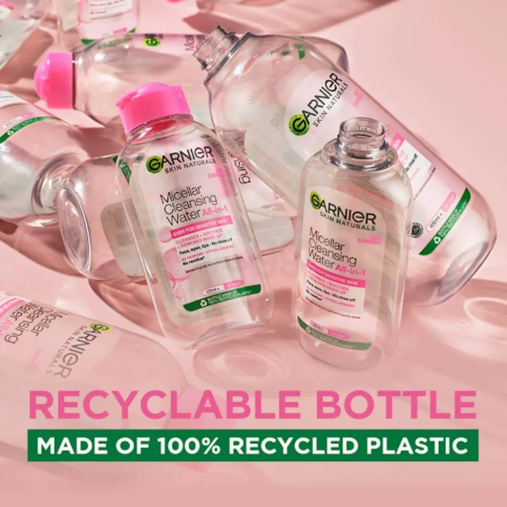 Picture of Garnier Micellar Cleansing Water All in 1 Even for Sensitive Skin 400ml