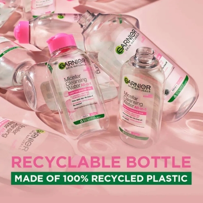 Picture of Garnier Micellar Cleansing Water All in 1 Even for Sensitive Skin 400ml