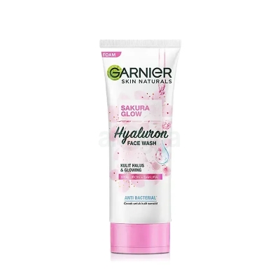 Picture of Garnier Skin Naturals Sakura Glow Hyaluron Face Wash 100ml