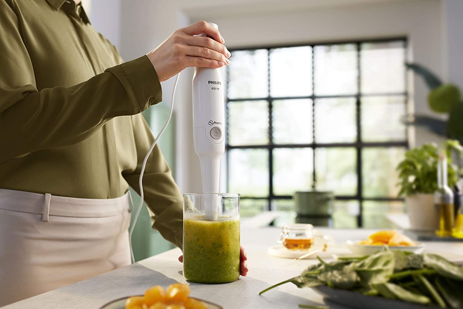 Picture of Philips HR2533/00 Multi-Functional Hand Blender with Chopper & Whisker