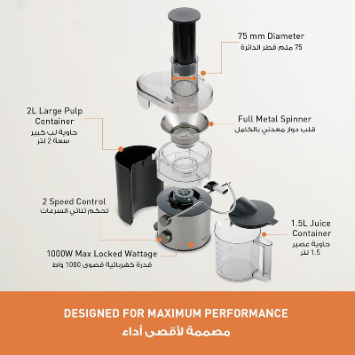 Picture of Panasonic MJ-CB600 2Ltr Large Capacity Juicer Blender