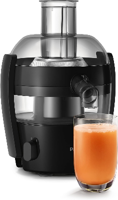 Picture of Philips Viva Collection HR1863/20 2-Litre Juicer (Black/Silver)