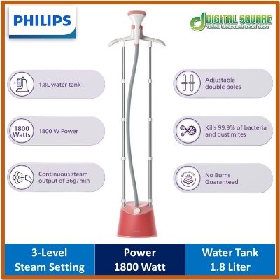 Picture of Philips STE1020/40 Double Pole Garment Steamer | 1800 Watt