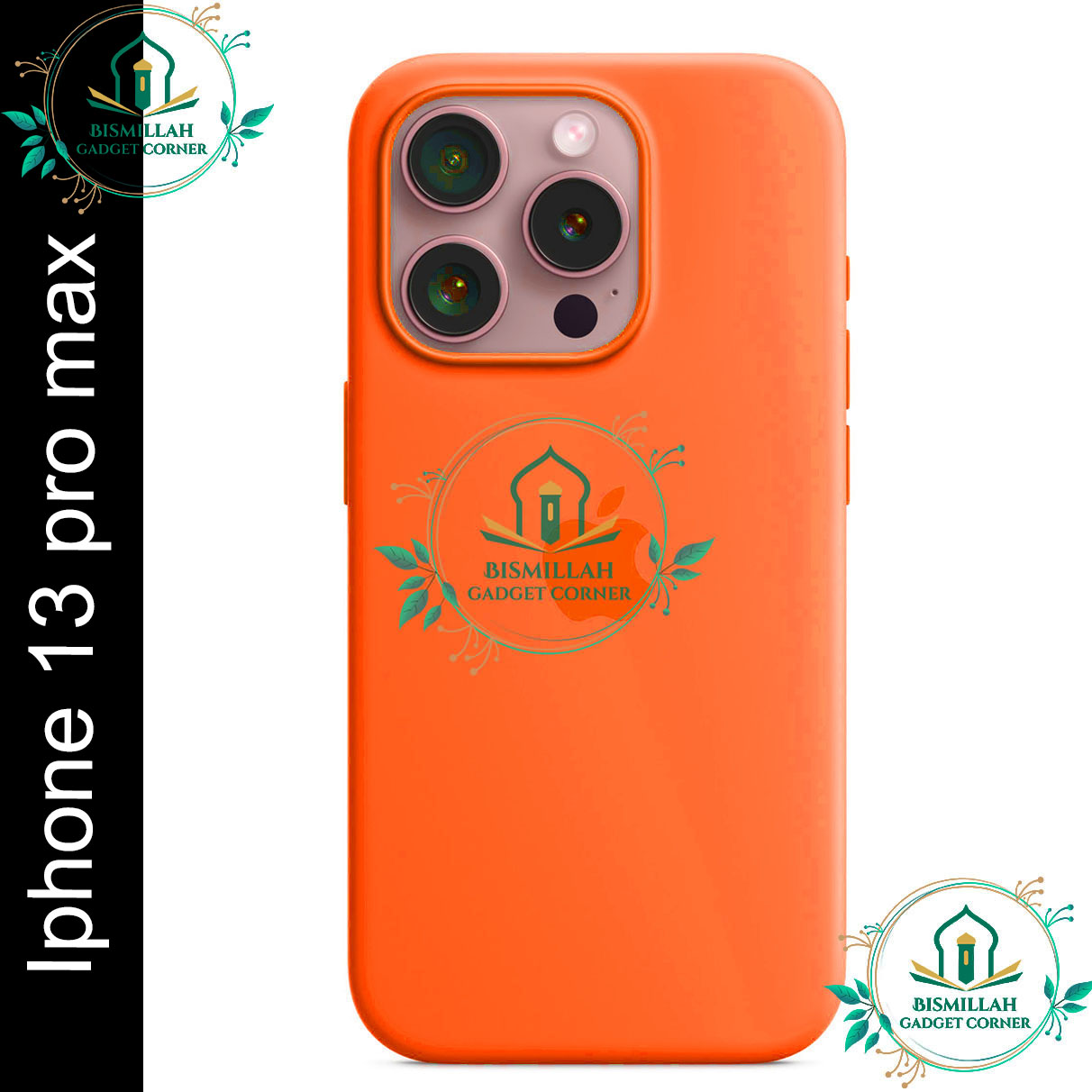 Picture of Premium Liquid Silicone Phone case for Iphone 13 pro max Liquid Silicon Mobile Back Case Soft Silicone Phone Cover