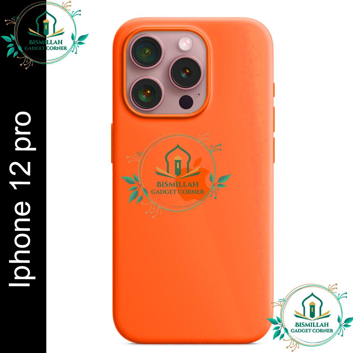 Picture of Premium Liquid Silicone Phone case for Iphone 12 pro Liquid Silicon Mobile Back Case Soft Silicone Phone Cover