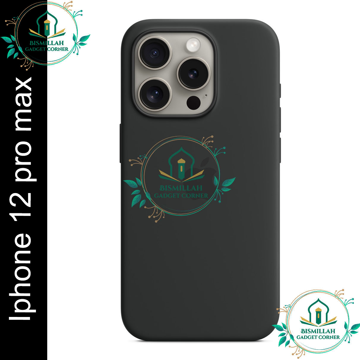 Picture of Premium Liquid Silicone Phone case for Iphone 12 pro max Liquid Silicon Mobile Back Case Soft Silicone Phone Cover