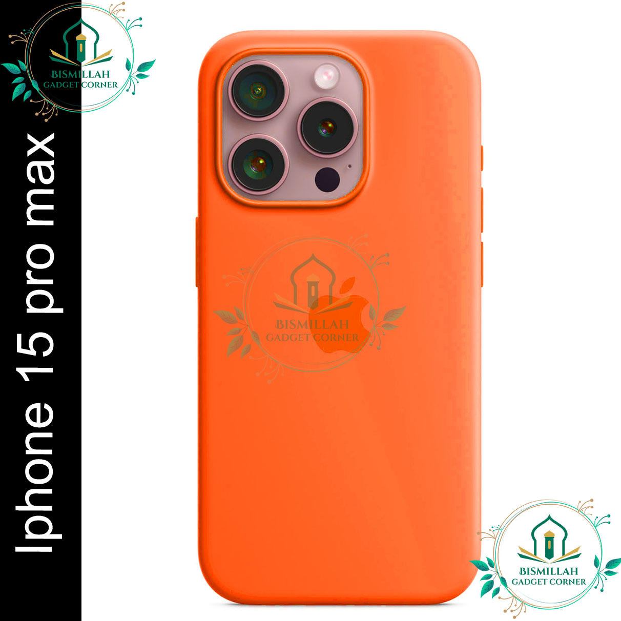 Picture of Premium Liquid Silicone Phone case for Iphone 15 pro max Liquid Silicon Mobile Back Case Soft Silicone Phone Cover