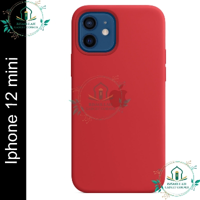 Picture of Premium Liquid Silicone Phone case for Iphone 12 mini Liquid Silicon Mobile Back Case Soft Silicone Phone Cover