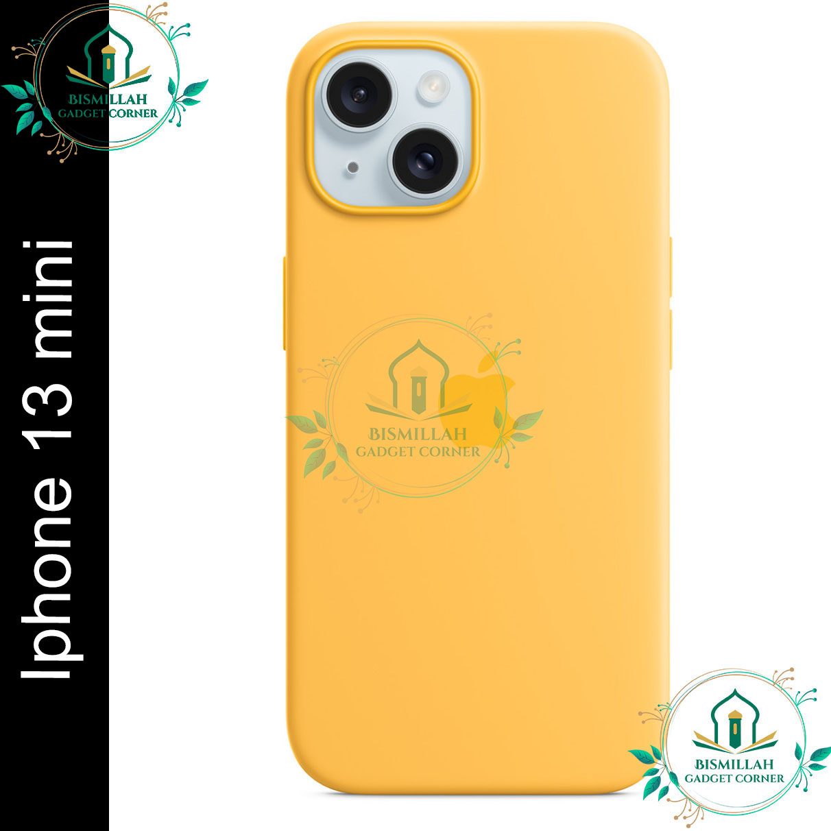 Picture of Premium Liquid Silicone Phone case for Iphone 13 mini Liquid Silicon Mobile Back Case Soft Silicone Phone Cover