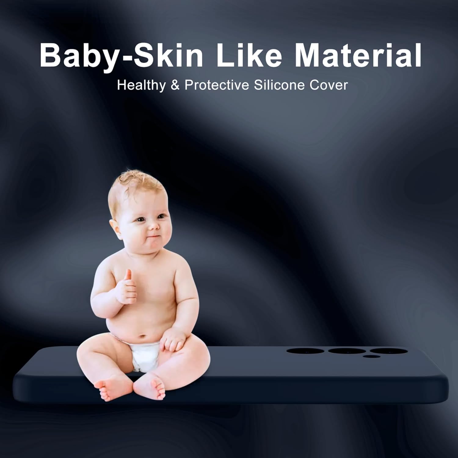 Picture of Silicone Slim Back Cover Case For Apple iPhone 11 Pro Max - Phone Back Cover