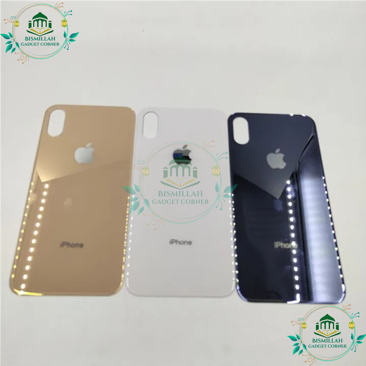 Picture of Origenal Backshell for iPhone X Replacement Back Battery Cover For iPhone X Back Rear Glass Case