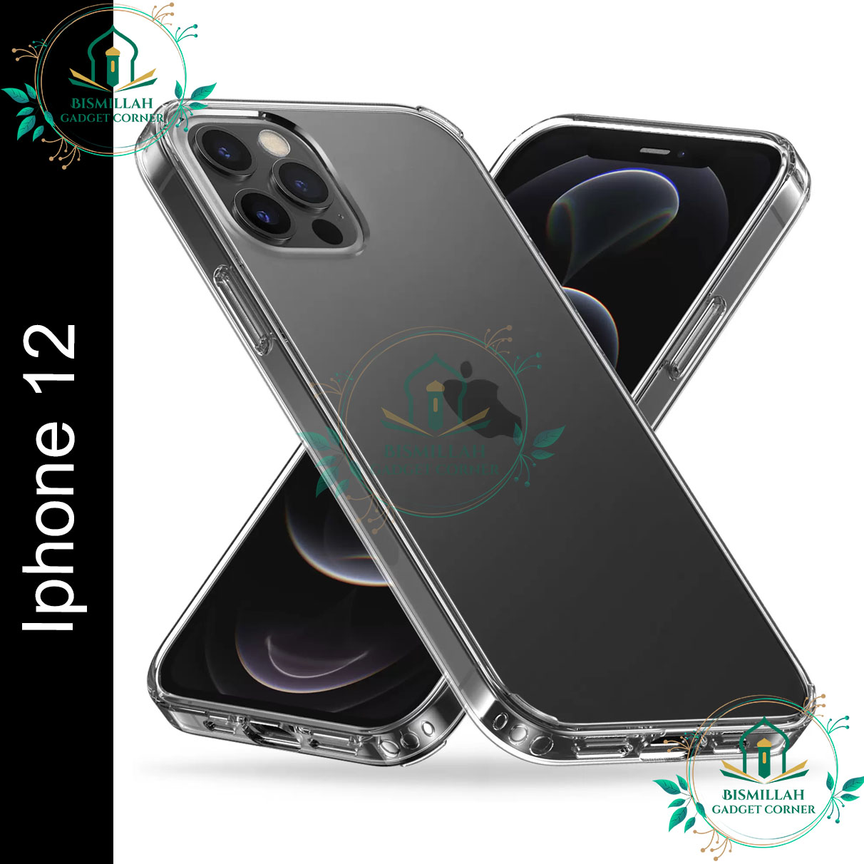 Picture of Transparent back cover For Iphone 12 Luxury transparent Protect Back Cover Soft Case