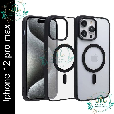 Picture of Acrylic Crystal Clear MagSafe Case for Apple IPhone 12 pro Clear