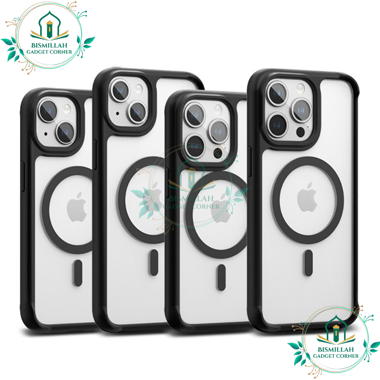 Picture of Acrylic Crystal Clear MagSafe Case for Apple IPhone 12 pro Clear