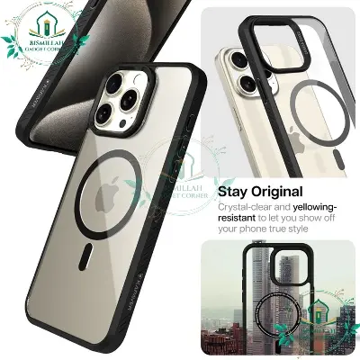 Picture of Acrylic Crystal Clear MagSafe Case for Apple IPhone 15 Clear