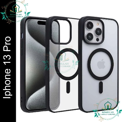 Picture of Acrylic Crystal Clear MagSafe Case for Apple IPhone 13 pro Clear