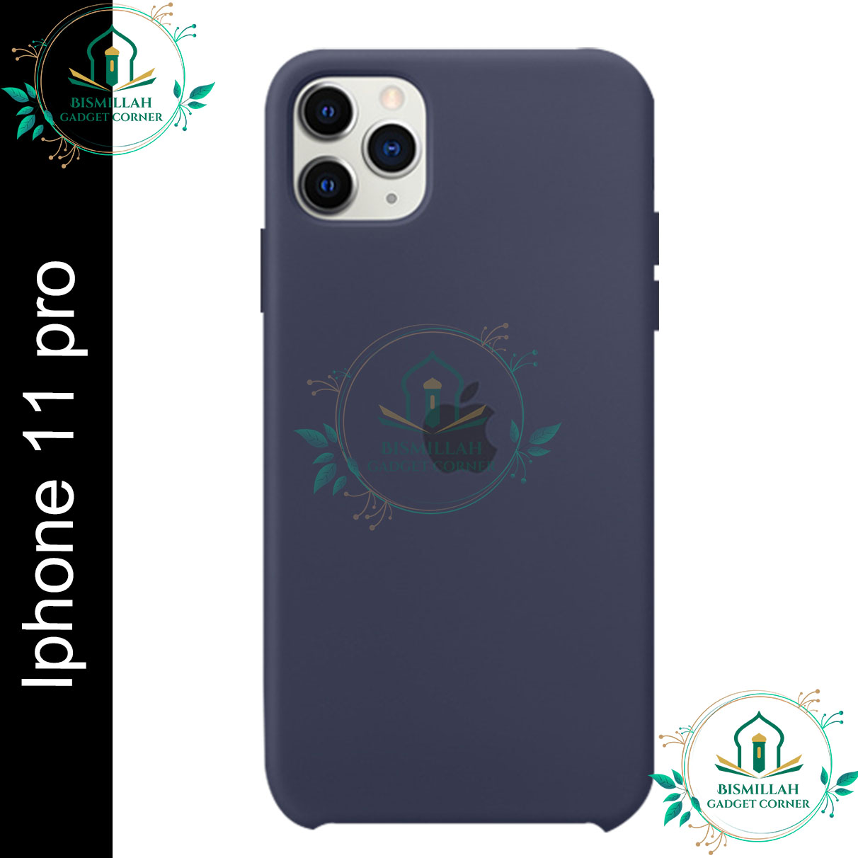 Picture of Premium Liquid Silicone Phone case for Iphone 11 pro Liquid Silicon Mobile Back Case Soft Silicone Phone Cover