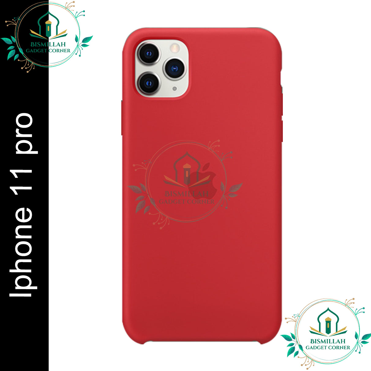 Picture of Premium Liquid Silicone Phone case for Iphone 11 pro Liquid Silicon Mobile Back Case Soft Silicone Phone Cover